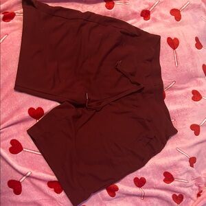 Athletic Works Men's Athletic Shorts - Dark Red